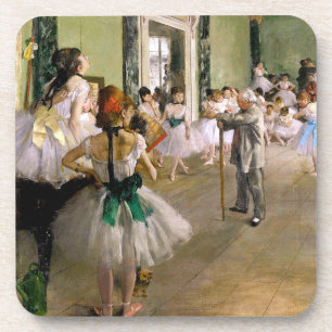 Dessous-de-verre Edgar Degas La Classe Danse