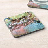 Dessous-de-verre Edgar Degas | quatre ballerines sur l'étape (Côté gauche)