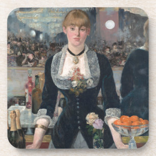 Dessous-de-verre Edouard Manet's A Bar