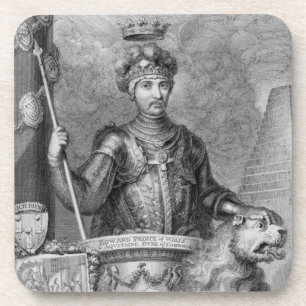 Dessous-de-verre Edward Le Prince Noir (1330-1376) après le mois