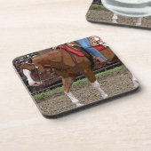 Dessous-de-verre Effet Dessin Du Cheval Occidental (Côté gauche)