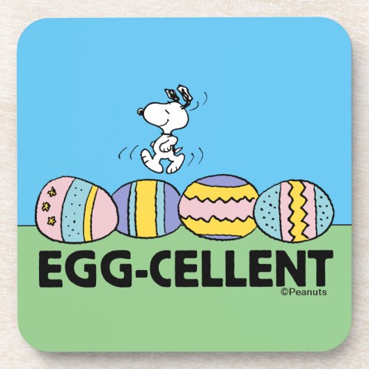 Dessous-de-verre Egg-cellent Snoopy Easter (Devant)