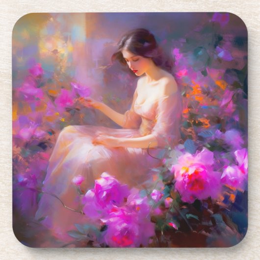 Dessous-de-verre Élégance sensuelle (Devant)