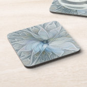 Dessous-de-verre Elegant Beauty Modern Abstract Fractal Art Flower (Côté gauche)