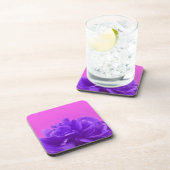 Dessous-de-verre Elegant Purple Raspberry Floral (Côté Droit)