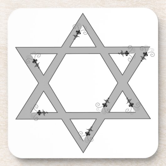 Dessous-de-verre elegent star of david (Devant)
