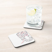 Dessous-de-verre éléphant orné (Côté Droit)