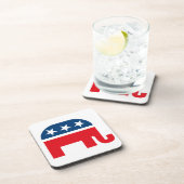 Dessous-de-verre Eléphant républicain (Côté Droit)