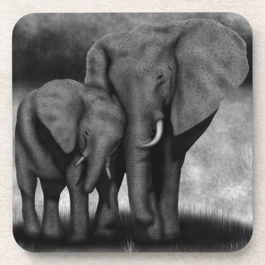 Dessous-de-verre Éléphants (Devant)