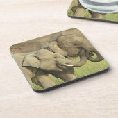 Dessous-de-verre Éléphants d'Asie indiens (Côté gauche)