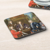 Dessous-de-verre Elihu Yale (1648-1721) le deuxième duc de Devonshi (Côté gauche)