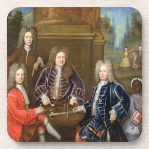 Dessous-de-verre Elihu Yale (1648-1721) le deuxième duc de Devonshi