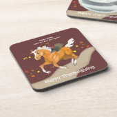 Dessous-de-verre Emballement Turquie de thanksgiving et dessous de (Côté gauche)