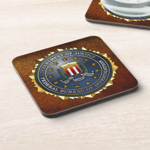 Dessous-de-verre Emblème du FBI