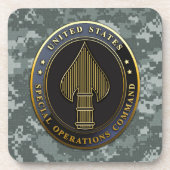 Dessous-de-verre Emblème d'USSOCOM (Devant)