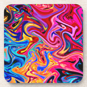Dessous-de-verre Embracer l'abstraction pour l'impact visuel
