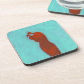 Dessous-de-verre Embrassement de couples (Côté gauche)