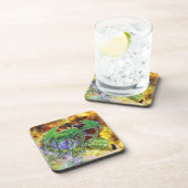 Dessous de verre Emerald Cosmic Dragon (Côté Droit)