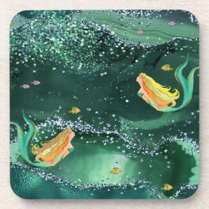 Dessous de verre Emerald Sea Mermaid