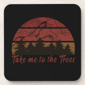 Dessous-de-verre Emmenez-moi dans la pinède (Devant)