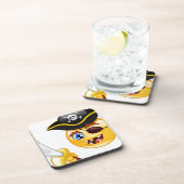 Dessous-de-verre emoji pirate (Côté Droit)