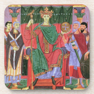 Dessous-de-verre Empereur romain saint Otto de Mme Cim.4453 f.42r