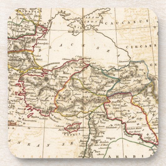 Dessous-de-verre Empire ottoman (Devant)