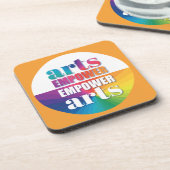 Dessous-de-verre EMPOWER the Arts Coaster Set (Côté gauche)
