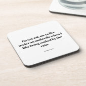 Dessous-de-verre Empowering quote (Côté gauche)