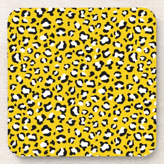 Dessous-de-verre Empreinte de léopard, Spots de léopard, Leopard Ja (Devant)