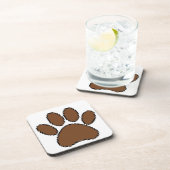 Dessous-de-verre Empreinte de patte Pixel Dog (Côté Droit)