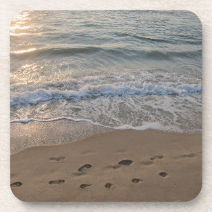 Dessous-de-verre Empreintes dans le Sable