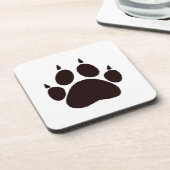 Dessous-de-verre Empreintes de pattes de chat (Côté gauche)