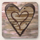 Dessous de verre en bois rustiques de liège de (Devant)