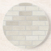 dessous de verre en briques de grès (Devant)