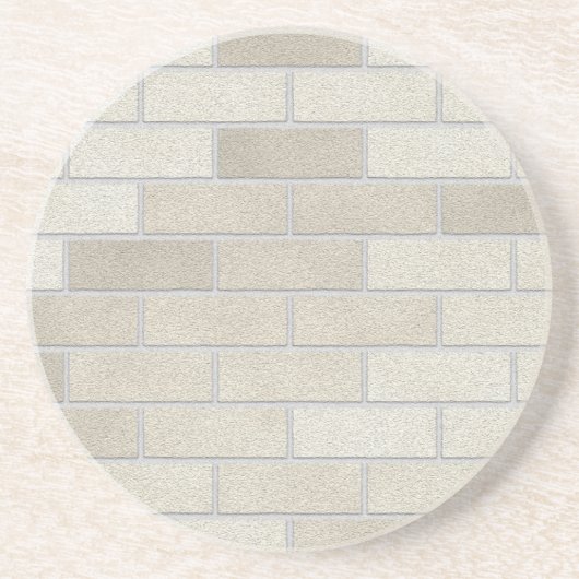 dessous de verre en briques de grès (Devant)