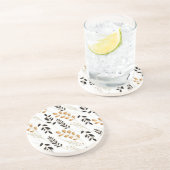 Dessous de verre en céramique « Blé de récolte » (Côté)