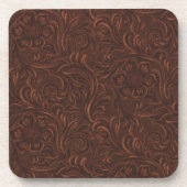 Dessous de verre en cuir usinés (Devant)