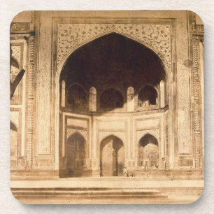 Dessous-de-verre En dehors du Taj Mahal, illustré probablement dan