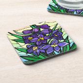 Dessous de verre en dendrobium de verre (Côté gauche)