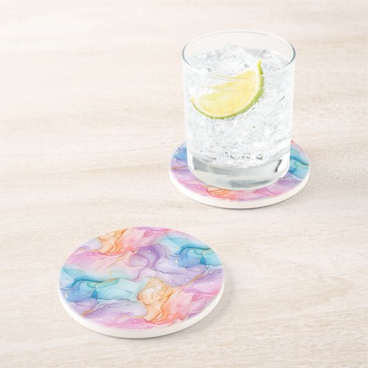 dessous de verre en grès (Côté)