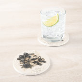 Dessous de verre en grès (Côté)