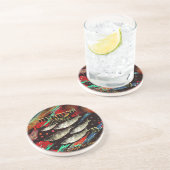 DESSOUS DE VERRE EN GRÈS ニシン (Côté)
