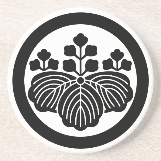 DESSOUS DE VERRE EN GRÈS 丸 (Devant)