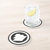 DESSOUS DE VERRE EN GRÈS 丸 (Côté)
