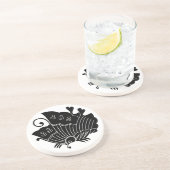 DESSOUS DE VERRE EN GRÈS 揚羽蝶 (Côté)