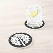 DESSOUS DE VERRE EN GRÈS 神 幣 宮 (Côté)