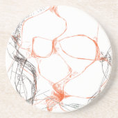 Dessous De Verre En Grès 00010 Art abstrait (Devant)