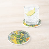 Dessous De Verre En Grès 0. L'imbécile - tarot de Thoth (Côté)