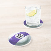 Dessous De Verre En Grès 12 balles (Côté)